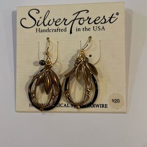Silver Forest handcrafted pierced earrings